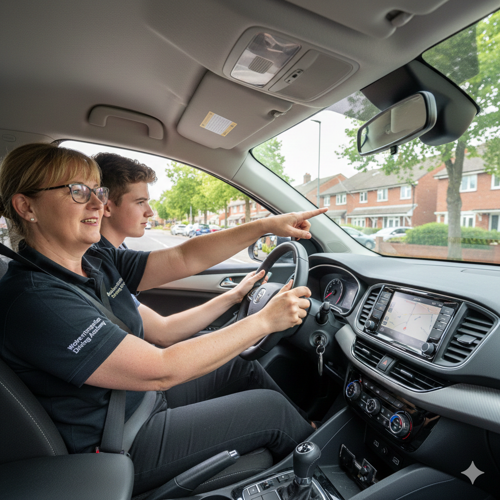 Instructor Teaching Student